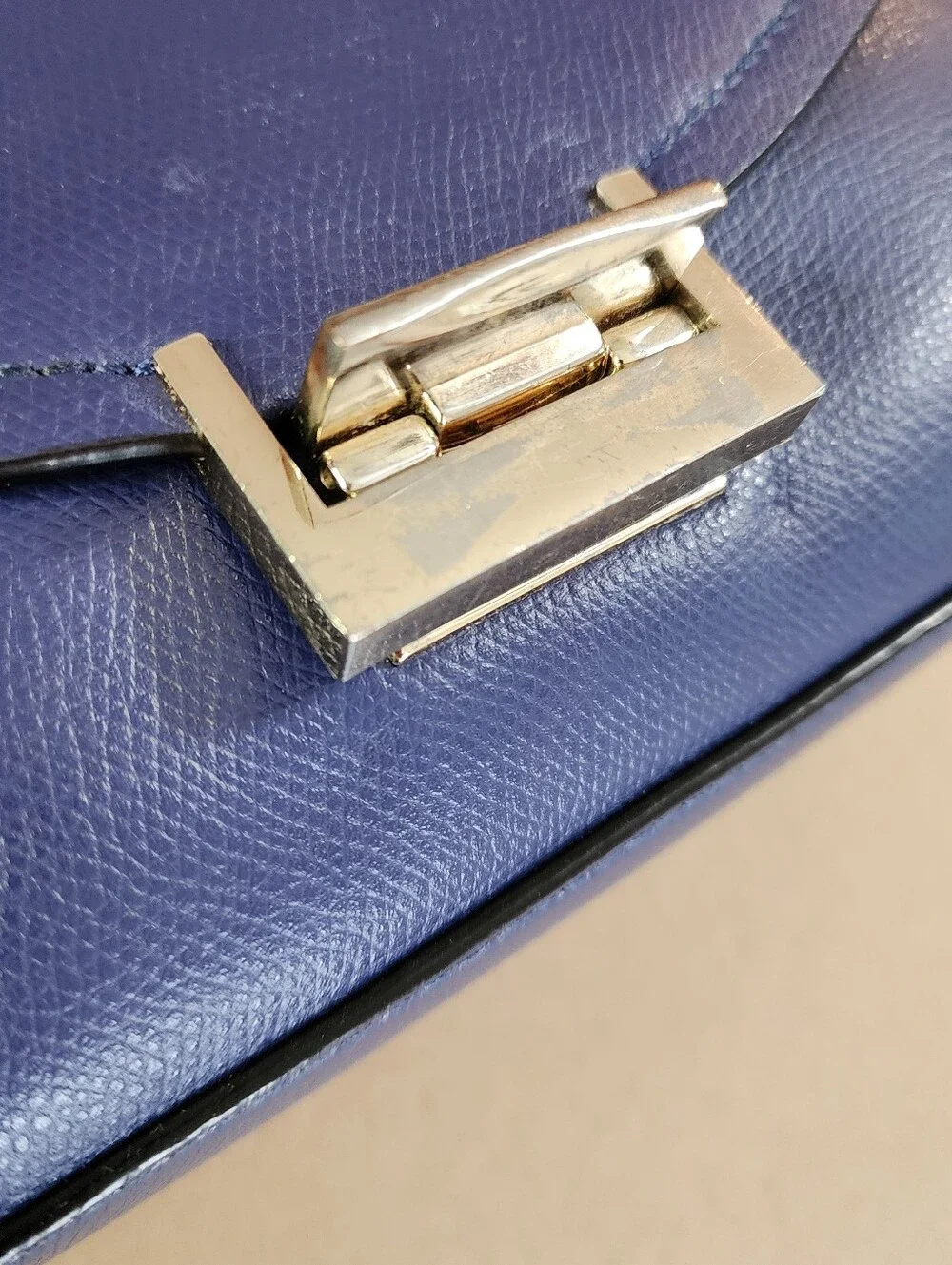 Kate Spade Purse New York Miro Street Emperor Blue-Purple Shoulder Bag